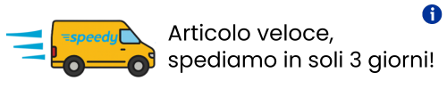 Questo articolo viene spedito in soli 3 giorni dall'ordine